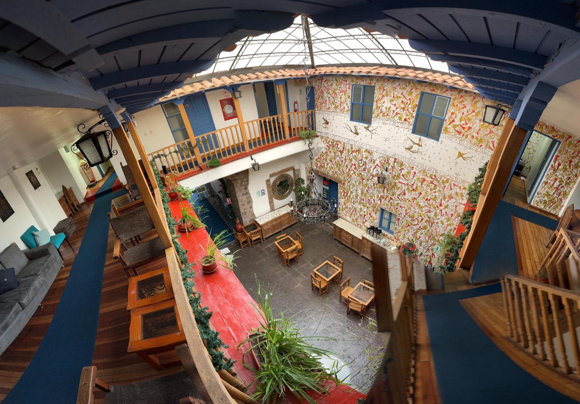 Posada Villa Mayor Cusco Bagian luar foto